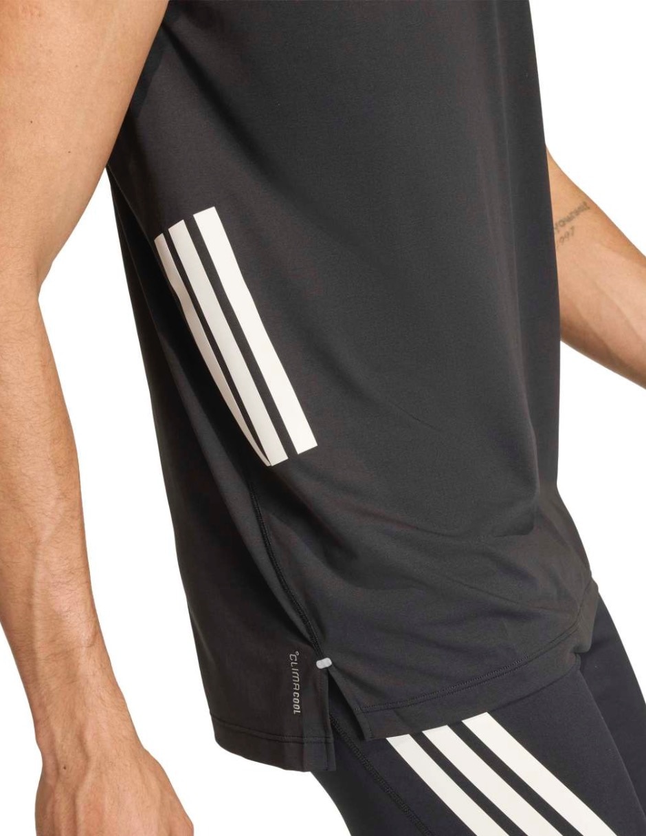Playera deportiva para correr de hombre 6